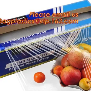 BPA Free Slider /plastic Cutter PE Cling Film for Food Wrap, PVC Food Wrap Cling Film, Cling Film for Food Wrap thumbnail-1