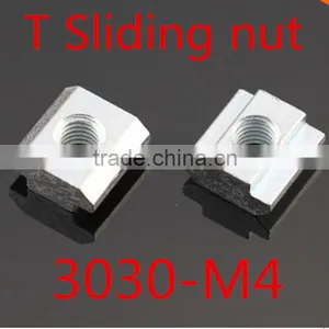 M4 M5 M6 M8 T Sliding Nut for 30 Series Aluminum Profile Slot 8 thumbnail-1