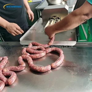 Semi-Automatic Sausage Linker Machine Electric Sausage Tying Machine-Sausage Knoting Machine for Sale thumbnail-5