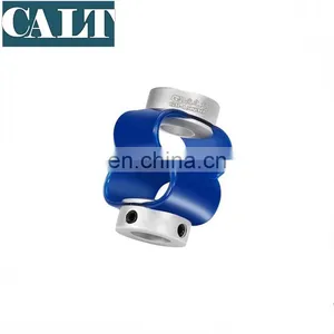 Forward Installed 8 Fonts Encoder Stepper Servo Motor Shaft Coupling Plum Diaphragm Corrugated Cross Slider Coupler 25mm Dia GB thumbnail-2