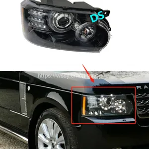 Headlamp Headlight Asseembly Range Rover Vogue L322 2010-2012 Black/Grey 2 Type 16pins thumbnail-1