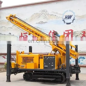 300M Deep Portable Water Well Drilling Rig With Hydraulic Drilling Rig and Mud Pump thumbnail-3