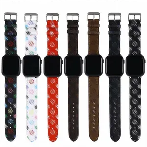 Luxury Design for Apple Watch Bands Leather Material Watch Strap for Watch Series 6 5 4 3 2 1 44mm 42mm 40mm 38mm Band thumbnail-1