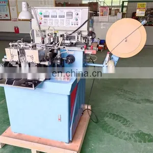 US3000D Automatic Apparel T Shirt Weaving Label Cutting and Folding Machine With End Centre Middle Triangle Fold thumbnail-2
