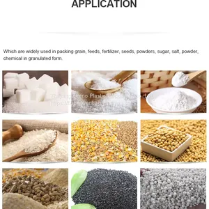 Recyclable 100% Virgin Woven Polypropylene Feed Bags Waterproof 25kg 50kg Customized thumbnail-3