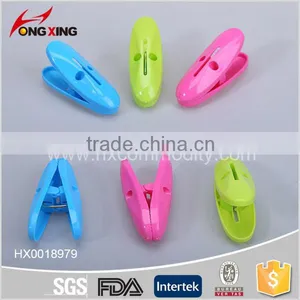 Laundry Accessories 18 Pcs Plastic Colored Spring Clothespins thumbnail-2