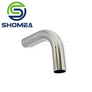 stainless steel curved 90° tubes