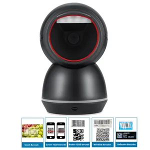 Factory Price High Speed Desktop Barcode Scanner Omni-Directional Barcode Scanning Platform for Store thumbnail-5