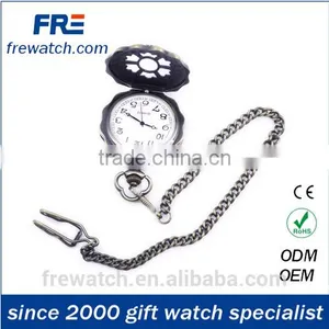 Zinc Alloy Quartz Antique Pocket Watch From China Bronze Old Hanging Watch thumbnail-6