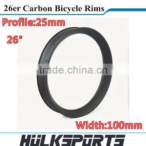 26er Mountain Bike Rim Tubuless Bicycle Carbon Rims Toray T700 Carbon Rims for Mtb Bicycle thumbnail-2