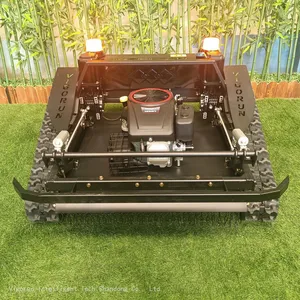 Remote Control Mower on Tracks, China Remote Brush Mower Price, Remote Controlled Grass Cutter for Sale thumbnail-3