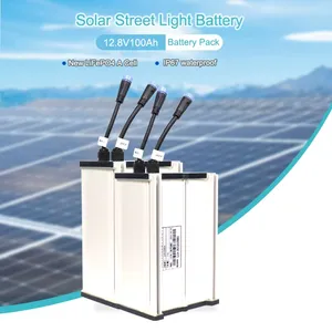 FT-1230 12V 30Ah LiFePO4 Lithium Battery for Small Solar Street Lights | IP65 Waterproof, Pre-Installed MPPT Adapter (In Stock) thumbnail-1