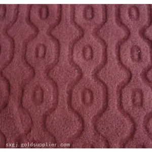 Knitted Clip Flower Polar Fleece Fabric - Unique 3D Floral Texture for Fashion & Decor thumbnail-4