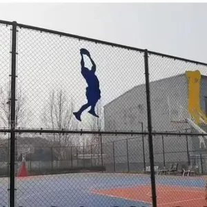 Powder-Coated Basketball Court Fencing With Weatherproof Finish for Long-Term Outdoor Application thumbnail-3