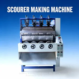Factory Stainless Steel Scourer Making Machine 0.13mm Scrubber Ball Making Machine thumbnail-5