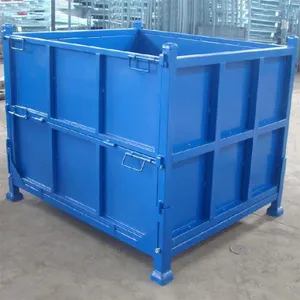 Plastic Turnover Box Stackable Storage Container for Warehouse and Logistics thumbnail-4