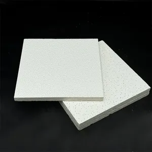 Mineral Fiber Ceiling Tile 603x603mm for Office & Commercial Spaces - Fire Resistant & Sound Absorbing thumbnail-4