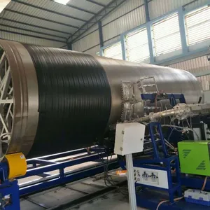 HDPE Plastic Spiral Hollow Wall Winding Pipe and Tank Production Machinery thumbnail-5