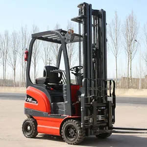 Energy Saving Lithium Battery Electric Forklift 1 Ton 1.5 Ton Side Loader Forklift Small Turning Radius Forklift thumbnail-3