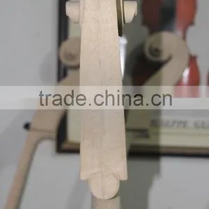 Fully Handmade High Quality Fully Carved Double Bass Wood Bass Body White Bass thumbnail-3
