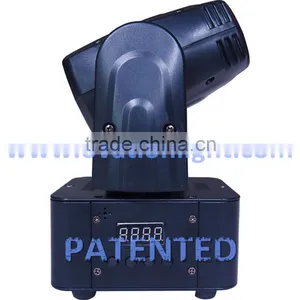 1*10W DMX512 RGBW Led Club Light Small Intelligent Moving Head Beam Lights thumbnail-1
