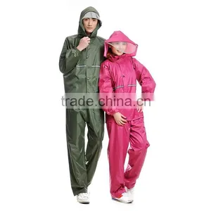 Motorcycle Riding Raincoat Reflective Jacket thumbnail-3