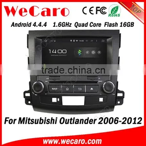 Wecaro WC-MO8063 Android 4.4.4 Car Dvd Player for Mitsubishi Outlander 2006 - 2012 3G Wifi Playstore thumbnail-4