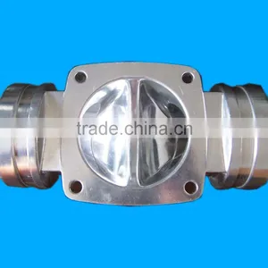 3 Inches Three-way Valve WP1126 Controlled by Air Pressure thumbnail-1