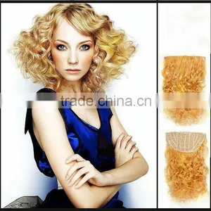 Top Quality Deep Wave Human Hair Clip Hair Extension thumbnail-1