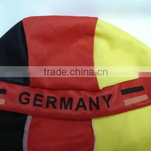 Souvenir Hat Sport Fans Different Country Flag Head Tie Scarf, Promotional Gife Cap,newest Germany Flag Head Tie Scarf thumbnail-1