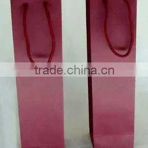 no Printing One Bottle Paper Wine Bag thumbnail-1