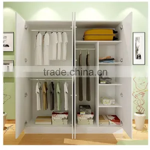 Bedroom Wardrobe Designs White Color thumbnail-2