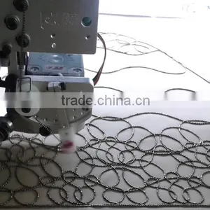 High Speed 12 Heads Flat +Sequins+Easy Cording Mixed Computerized Embroidery Machine thumbnail-5