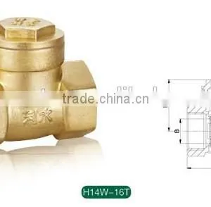 BRASS VERTICAL CHECK VALVE thumbnail-6