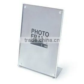 "L"shaped Magnetic Acrylic Photo Frame/holder thumbnail-1