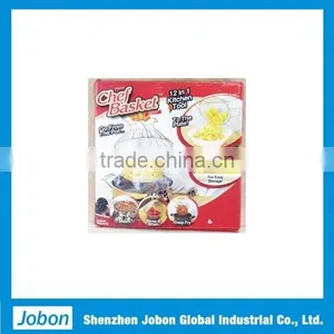 01-F029 12 in 1 Kitchen Tool Stainless Steel Chef Basket thumbnail-2