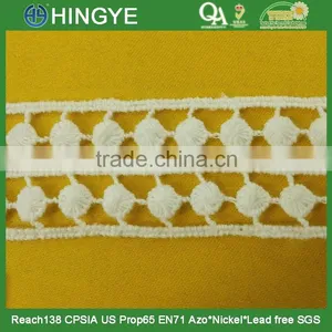 Wholesale off White Crochet Cotton Lace for Garments H1506 thumbnail-2