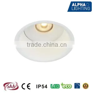 7W IP54 High Quality Fixed Dimmable Anti-glare Round Cob Led Downlight thumbnail-1