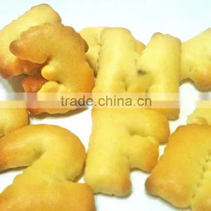 Plain Biscuits Alphabet Salted and Cheap Biscuit in Bulk thumbnail-2