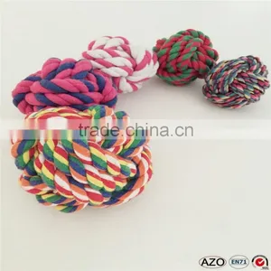 Cotton Rope Balls, Pet Dog Ball Toys, Dog Chew Toys thumbnail-1