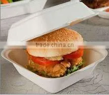 Biodegradable Pulp Fast Food Container thumbnail-1