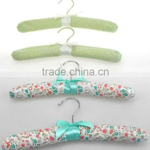 100% Cotton Cloth Covered Hangers thumbnail-1