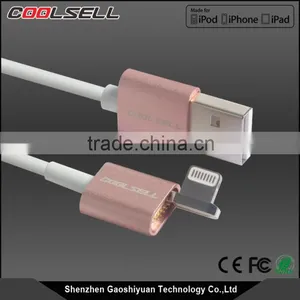 Magnetic Micro Usb Cable Magnetic 8pin USB Quick Charging Cable With LED Display With Metal Shell for IPhone 6 6s 6plus 7 thumbnail-5