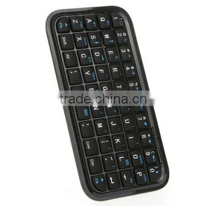 Ultra Slim Mini Wireless Bluetooth Keyboard for Blackberry Handheld Rechargeable 49-Key Wireless Keyboard for IPhone/iPad thumbnail-1