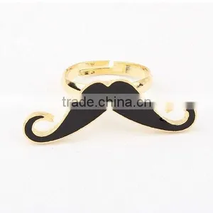 Fashion Mustache Ring thumbnail-1