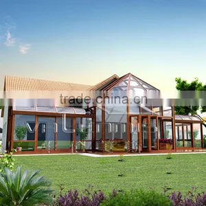 A6 Deft Design and Elegant Shape Aluminium Greenhouse/sun Lounge thumbnail-6