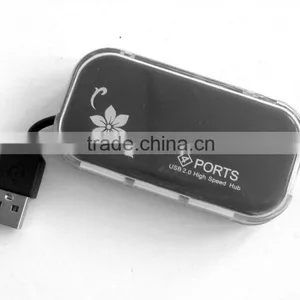 4-Port USB 2.0 Ultra-Mini Hub--Black thumbnail-3