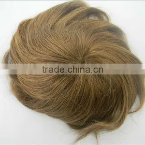 European Hair Toupee, Human Hair Toupee System thumbnail-1