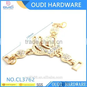 China Wholesale Crown Decorative Metal Shoe Accessory High-Heel Buckles Quality Choice thumbnail-4