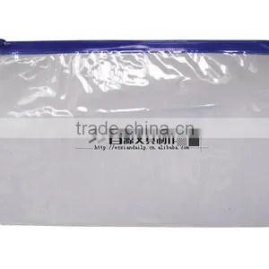 Plastic Transparent Zipper Flat Cosmetic Pvc Bag Quality Choice thumbnail-1